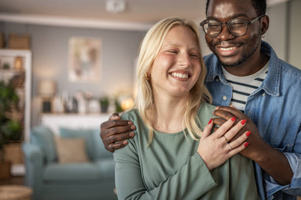 istock We are happy and enjoy sincere love! 1857171254