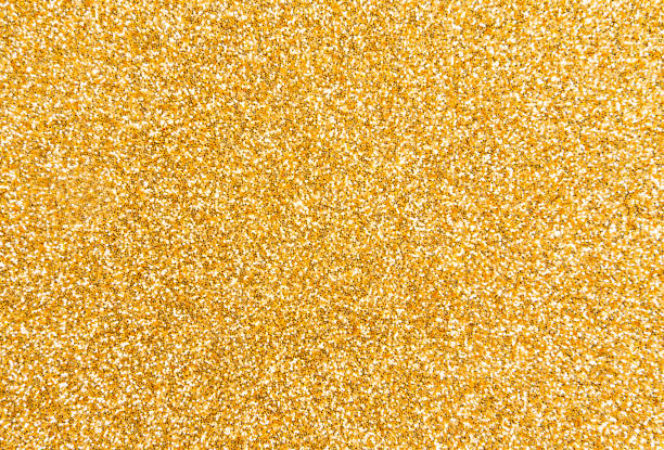 istock Golden glitter texture background with sequins and sparkles 1857220996