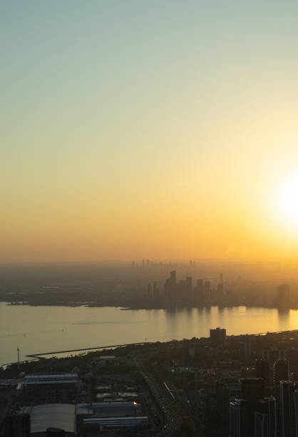 istock Sunset view over Lake Ontario from Toronto 1857242516