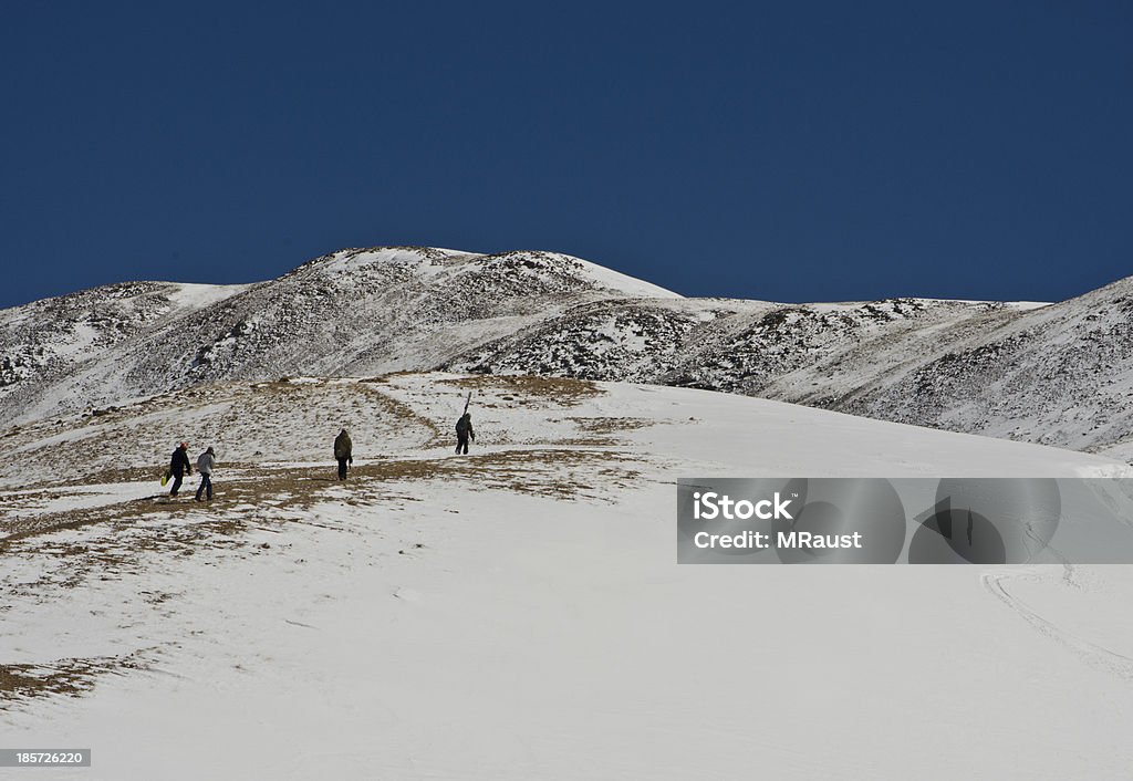 Randonneurs de neige - Photo de Aspiration libre de droits