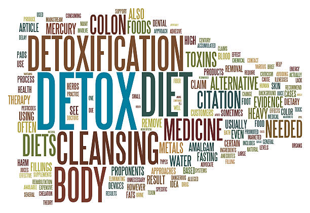 istock Detox and losing weight concepts clustered together 185726867