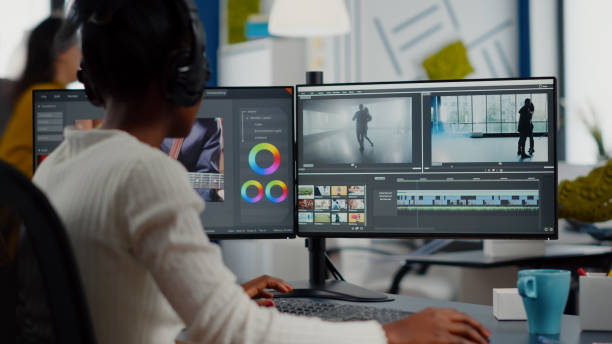 istock African video editor working with footage and sound 1857273481