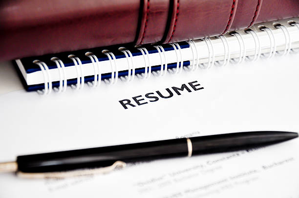 istock professional resume or curriculum vitae 185727753
