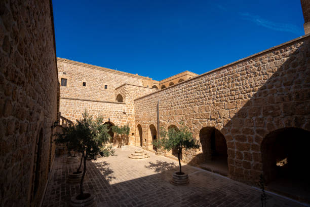 istock Mor Gabriel Monastery also known as Deyrulumur, is the oldest surviving Syriac Orthodox monastery in the world. Midyat, Mardin, Turkey. 1857284846