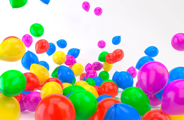istock Colorful Balloons /Party Background 185728733