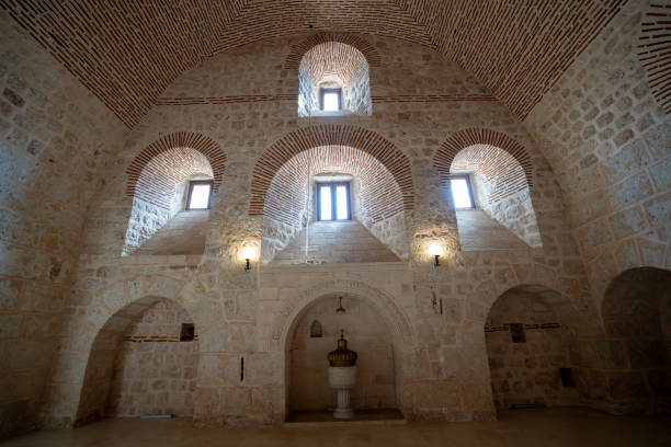 istock Mor Gabriel Monastery also known as Deyrulumur, is the oldest surviving Syriac Orthodox monastery in the world. Midyat, Mardin, Turkey. 1857297468