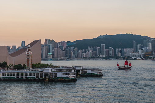 Bird eye view of Hong Kong