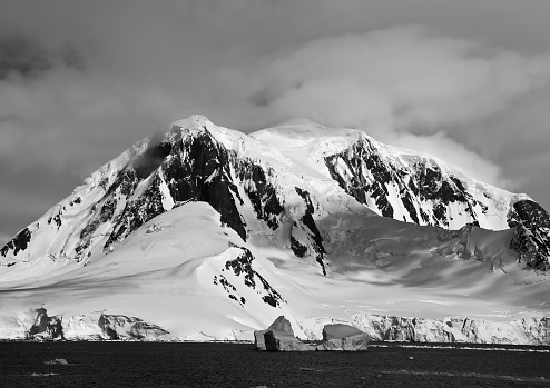 Typical Antarctic Landscape