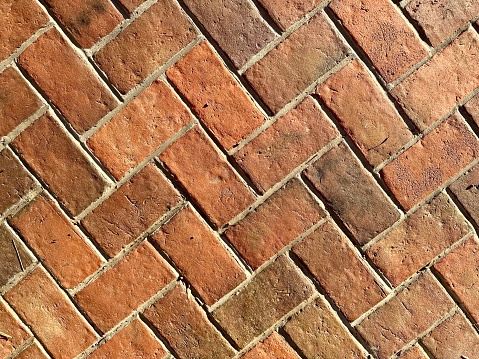 herringbone pattern brick