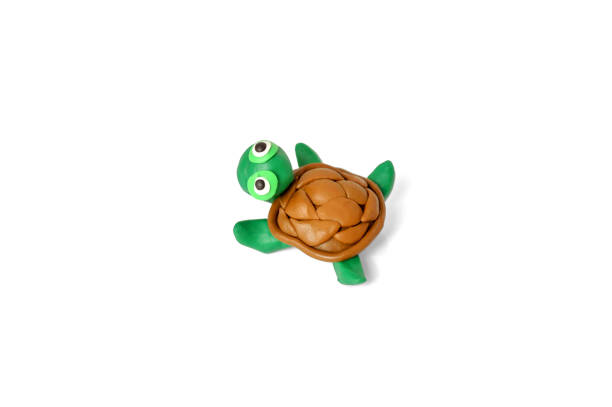istock turtle made of plasticine 1857437339