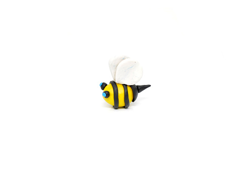 plasticine bee