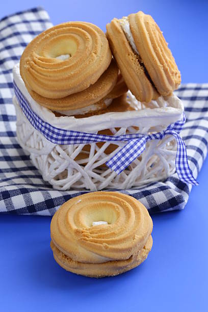 istock homemade cookie from the short pastry, dessert gift 185744088
