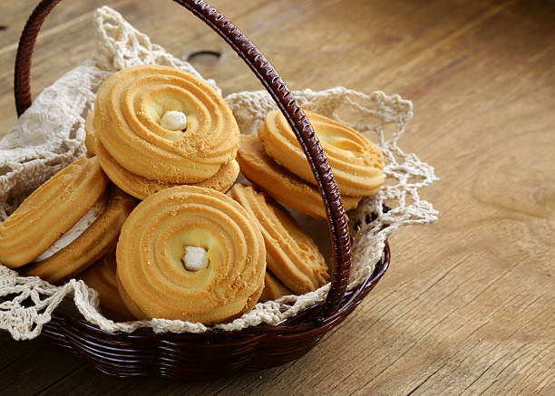 istock homemade cookie from the short pastry, dessert gift 185744685