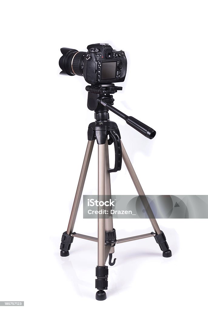 Telecamera isolato - Foto stock royalty-free di Macchina fotografica