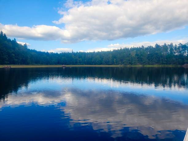 istock Sweden lac landscape 1857604454
