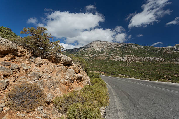 istock Road view in Karpathos, Greece. 185768778
