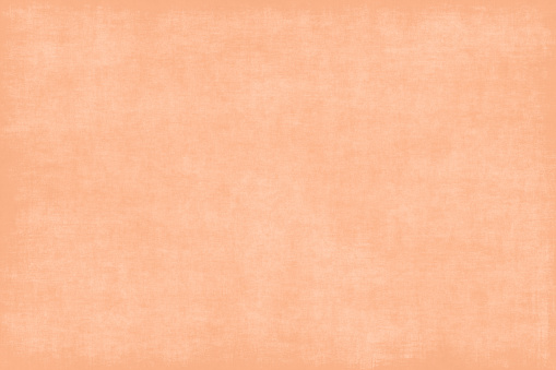 Peach Fuzz Background Pastel Orange Coral Grunge Light Terracotta Beige Brown Ceramic Clay Leather Paper Old Velvet Texture Apricot Pale Pink Nude Cream Fawn Colored Wall Stained Sandstone Plaster Dirty Cute Autumn Sparse Pattern Trendy Color of Year 2024 Copy Space Design template for presentation, flyer, card, poster, brochure, banner