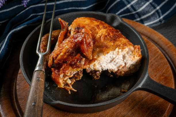istock A quarter of a roasted chicken. 1857723696