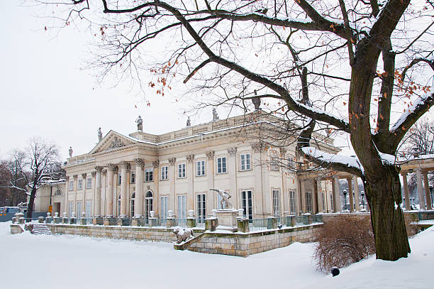 istock Lazienki Park in winter 185775724