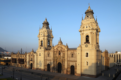 Lima Cathedral in Plaza de Armas
Lima, Peru