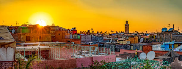 istock Medina at sunrise,  Marrakech, Morocco 1857826556