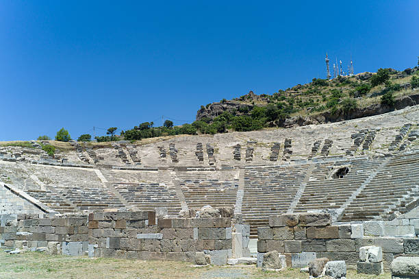 historical theater at bodrum turkey