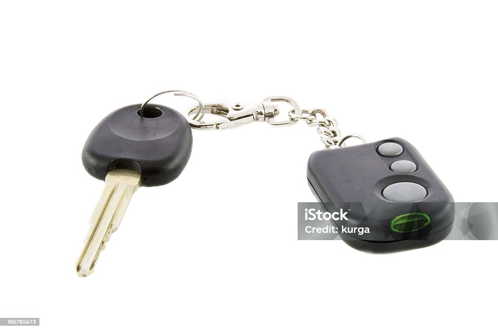 Télécommande et clés de voiture d'un système d'alarme - Photo de Accessoire libre de droits