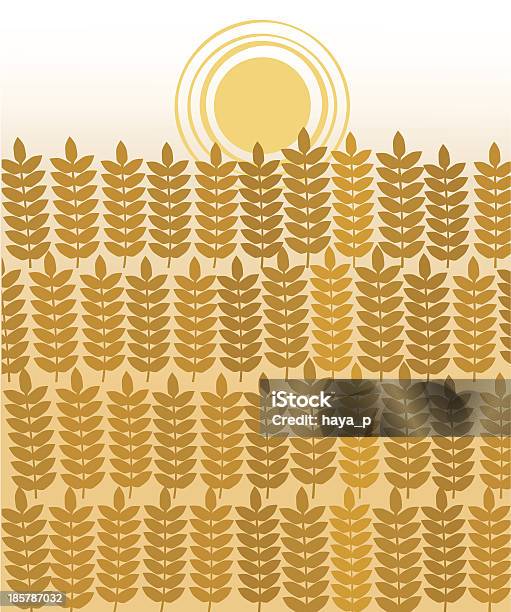 귀 밀 수확 시간 추상적인에 대한 스톡 벡터 아트 및 기타 이미지 - 추상적인, 통밀, 가을