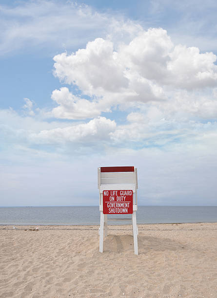 istock Government Shutdown No Life Guard on Duty 185790619
