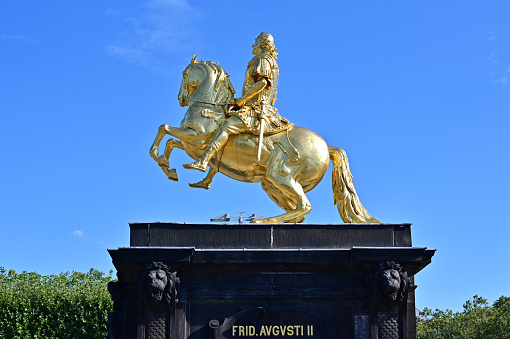 Archduke Karl equestrian statue, Heldenplatz, Vienna. (Sculpture of Erzherzog-Karl (1771 - 1847) located on the Heldenplatz in Vienna.)