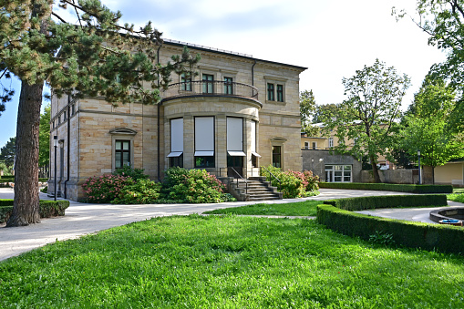 Richard Wagner's home, the Wahnfried House, in Bayreuth, Bavaria