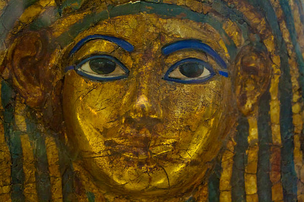 istock Close up of an Egyptian Casket 185791263