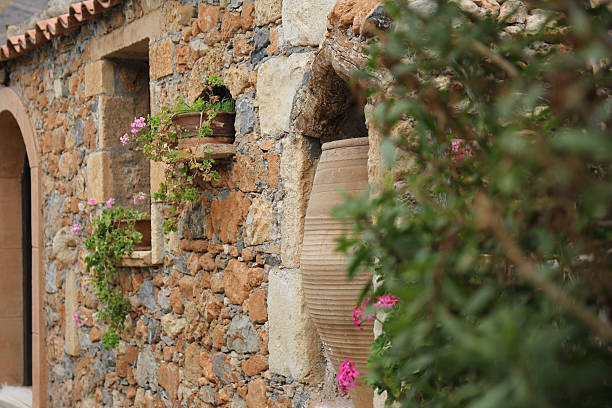istock Traditional Greek house 185792241