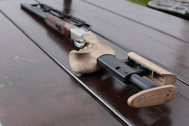 istock big gun with wooden culo 185792320