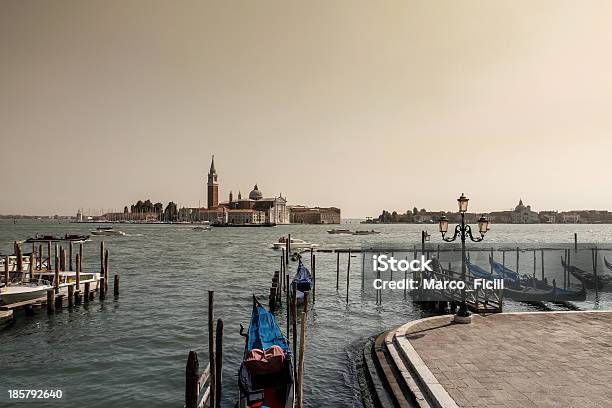 Wenecjasan Giorgio Maggiore Widok - zdjęcia stockowe i więcej obrazów Bez ludzi - Bez ludzi, Fotografika, Gondola