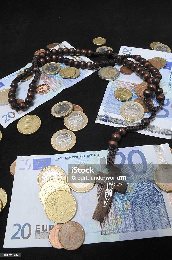 Cristo e dinheiro - Foto de stock de Bíblia royalty-free
