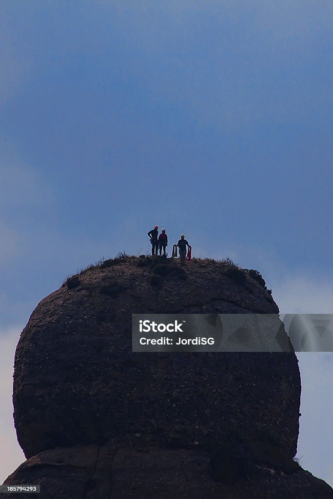 Escaladores de montserrat - Lizenzfrei Berg Stock-Foto