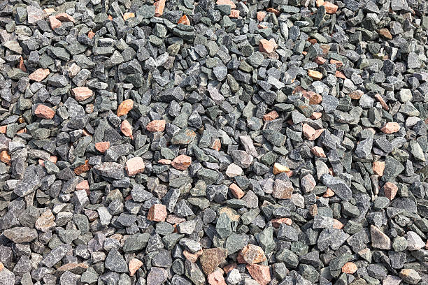 istock Gray gravel texture as background 185794948