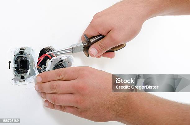 Electrician Stock Photo - Download Image Now - Activity, Alertness, Art And Craft