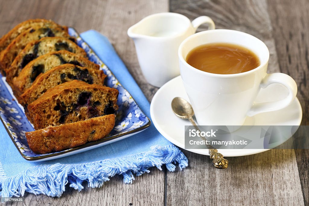 Berry coffee cake Berry coffee cake and cup of coffee Baked Stock Photo