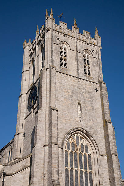istock Christchurch Priory Facade, England 185795925