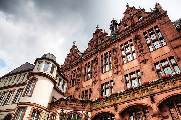 istock old domestic architecture in Frankfurt, Germany 185796301