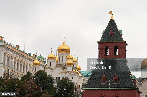 Moskiewski Kreml - zdjęcia stockowe i więcej obrazów Aranżować - Aranżować, Archanioł, Architektura