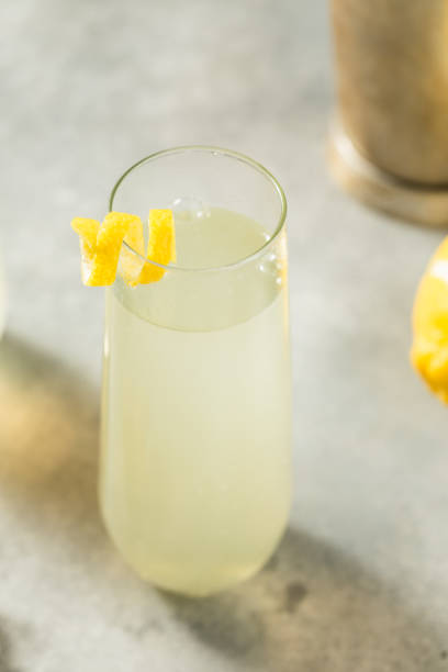 istock Bubbly Boozy French 75 Cocktail 1858027382