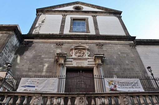 Chiesa della Pietà, a small church in the historic core of Rio nell'Elba, one of the oldest towns of Elba, the biggest island of the Tuscan Archipelago.