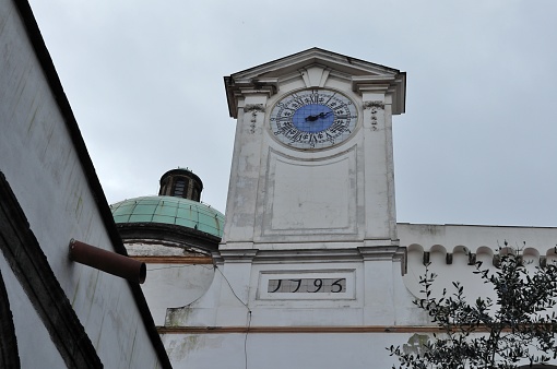 Ankara, Turkey -May 18, 2022: Historical Clock tower at Ulus Ankara