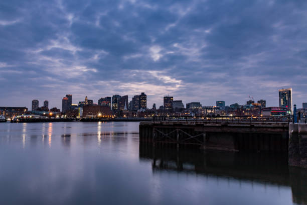 istock Boston City from Boston harbour 1858051302