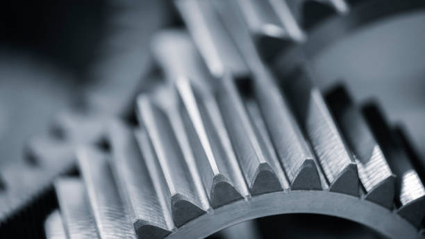 istock Machine Gears,  gear wheels close-up, industry concept background 1858068248