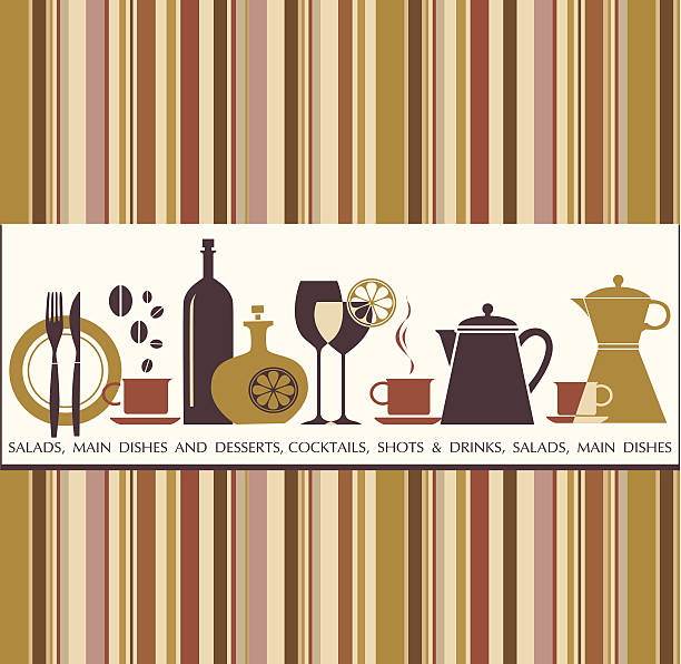 Restaurant menu - Illustration vector art illustration