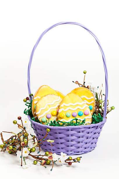 istock Easter cookies in a basket 185811335
